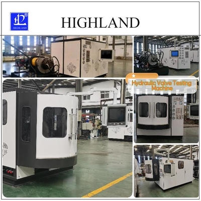 اختبار نظام الصمام الهيدروليكي HIGHLAND آلة اختبار الصمام الهيدروليكي مصنع مخصص