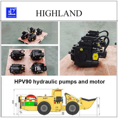 Pv22 Mv23 مضخات هيدروليكية لشاحنة تحت الأرض من الحديد الزهر سهل الاستخدام