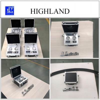 عدادات التدفق الهيدروليكي من ماركة Highland مع مقياسين للضغط