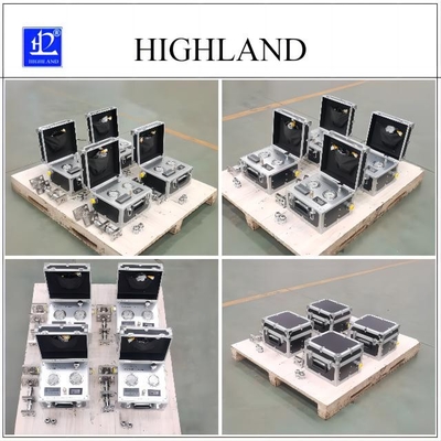 عدادات التدفق الهيدروليكي من ماركة Highland مع مقياسين للضغط
