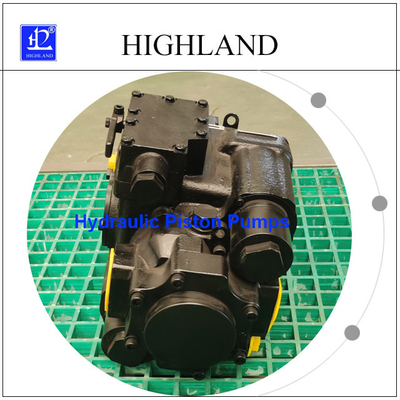 Highland HPV90 42Mpa الضغط الهيدروليكي مضخة المكبس التحكم الميكانيكي اليدوي