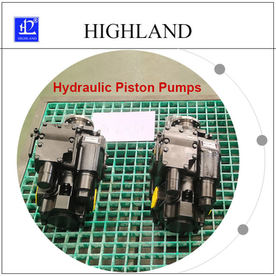 Highland HPV90 42Mpa الضغط الهيدروليكي مضخة المكبس التحكم الميكانيكي اليدوي