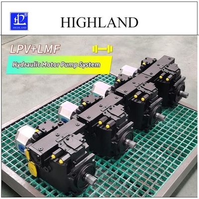 LPV90 الجمع بين اختبار التحميل الزائد للحاصدة تخصيص نظام مضخة المحرك الهيدروليكي