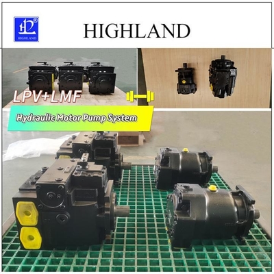 LPV90 الجمع بين اختبار التحميل الزائد للحاصدة تخصيص نظام مضخة المحرك الهيدروليكي
