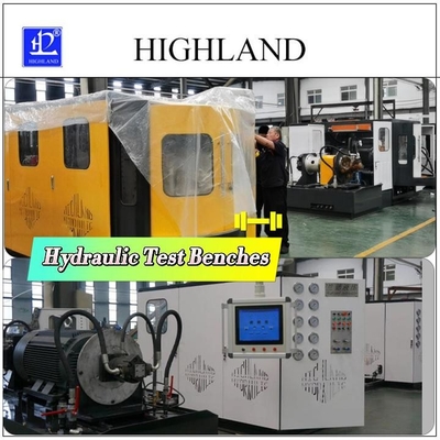 HIGHLAND YST380 مقاعد اختبار المحركات الهيدروليكية عملية بسيطة جهاز الحفر الدواري