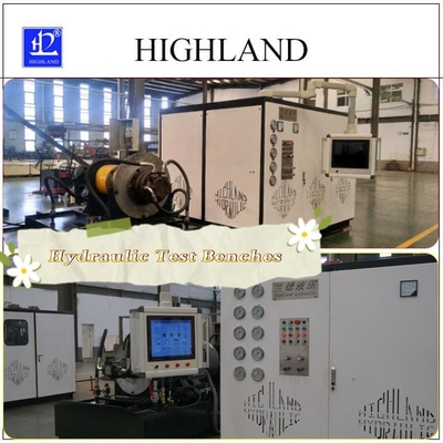 HIGHLAND محطة حفر دوارة مقاعد الاختبار الهيدروليكية لضمان الجودة 1 سنة ضمان