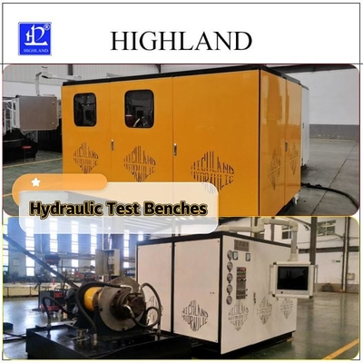 HIGHLAND محطة حفر دوارة مقاعد الاختبار الهيدروليكية لضمان الجودة 1 سنة ضمان