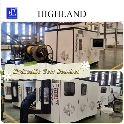 HIGHLAND محطة حفر دوارة مقاعد الاختبار الهيدروليكية لضمان الجودة 1 سنة ضمان