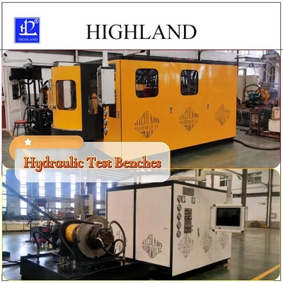 HIGHLAND 380L / min مصنع مقاعد الاختبار الهيدروليكية لأجهزة الحفر الدوارة مع بيانات الكشف الكاملة