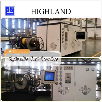 HIGHLAND 380L / min مصنع مقاعد الاختبار الهيدروليكية لأجهزة الحفر الدوارة مع بيانات الكشف الكاملة