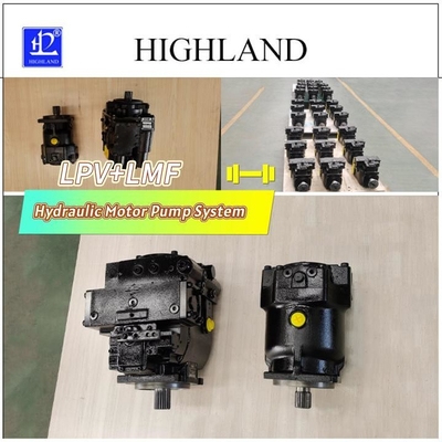 LPV90 LMF90 نظام مضخة هيدروليكية محرك شاحنة خلاط أسمنت مخصصة