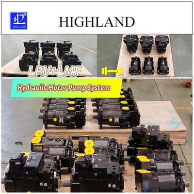 LPV90 LMF90 نظام مضخة هيدروليكية محرك شاحنة خلاط أسمنت مخصصة