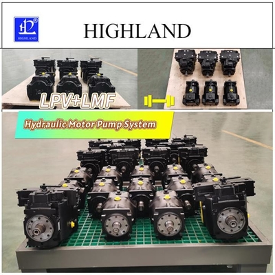 LPV90 LMF90 نظام مضخة هيدروليكية محرك شاحنة خلاط أسمنت مخصصة