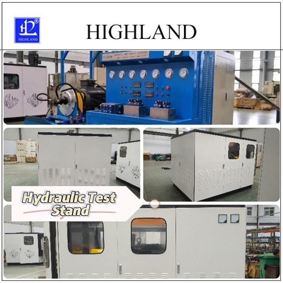 HIGHLAND 35 Mpa محطات الاختبار الهيدروليكية لمحطة الحفر الدوارة محطة اختبار الهيدروليكية