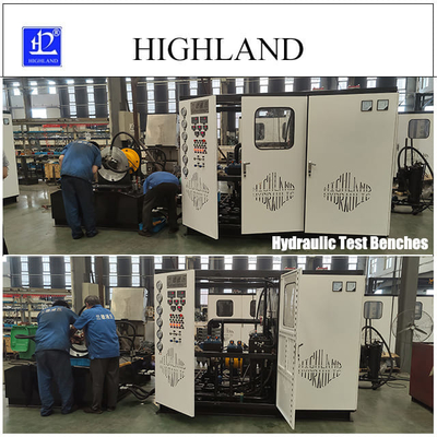 HIGHLAND YST450 مقاعد الاختبار الهيدروليكية اختبار المضخات الهيدروليكية والمحركات الضغط 35 Mpa