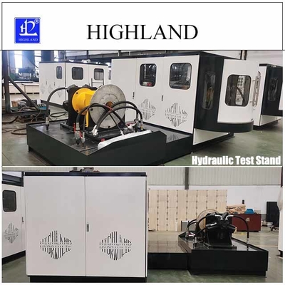 HIGHLAND أداء عالية الهيدروليكية اختبار تقع 90 كيلوواط 380 لتر / دقيقة معدات معدل تدفق