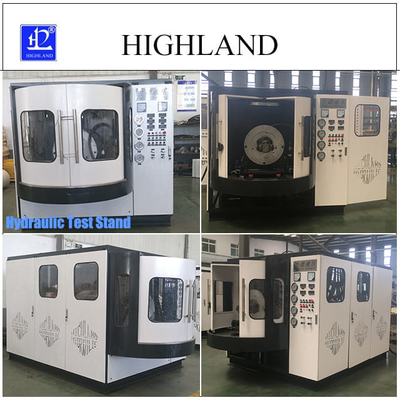 HIGHLAND أجهزة الحفر الدوارة معدل التدفق 380 لتر / دقيقة مقاعد الاختبار الهيدروليكية هيكل مضغوط 90 كيلوواط