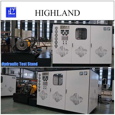 HIGHLAND أجهزة الحفر الدوارة معدل التدفق 380 لتر / دقيقة مقاعد الاختبار الهيدروليكية هيكل مضغوط 90 كيلوواط