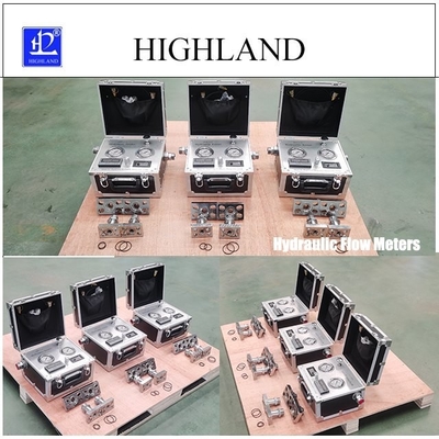 HIGHLAND الهيدروليك اختبار الأمان اختبار معدل التدفق الهيدروليكي مع عرض البيانات