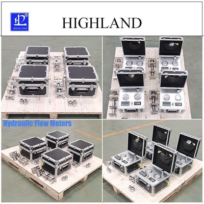 HIGHLAND الهيدروليك اختبار الأمان اختبار معدل التدفق الهيدروليكي مع عرض البيانات