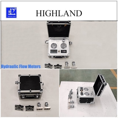 HIGHLAND الهيدروليك اختبار الأمان اختبار معدل التدفق الهيدروليكي مع عرض البيانات
