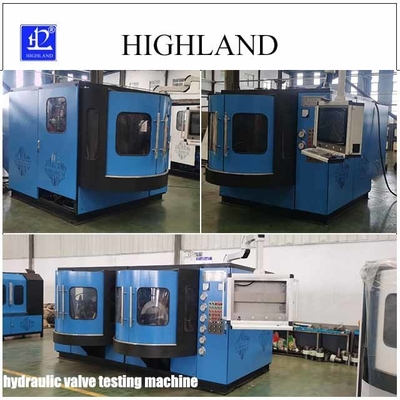 مقاعد اختبار الصمام الهيدروليكي HIGHLAND YST380 مع قياسات دقيقة