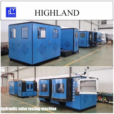 HIGHLAND مقاعد اختبار الصمام الهيدروليكي معدل تدفق 450 لتر / دقيقة أداء موثوق به تخصيص شخصي