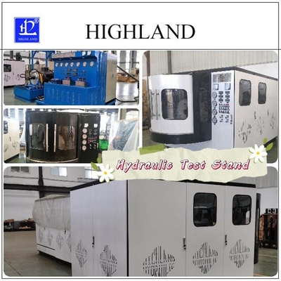 HIGHLAND مقاعد الاختبار الهيدروليكية مجهزة بجهاز اختبار الضغط الهيدروليكي سهلة التشغيل