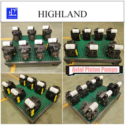 LPV90 42Mpa ضغط عالي مضخات البستون المحوري 90ml / R الحد الأقصى للنزوح 3000rpm الحد الأقصى للسرعة
