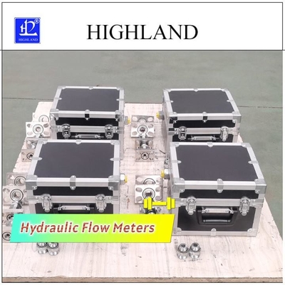 HIGHLAND أجهزة قياس التدفق الهيدروليكية مع نطاق درجة حرارة زيت الحصاد المشترك -20C -150C