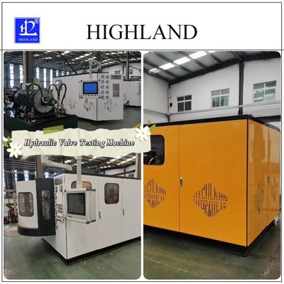 HIGHLAND YST450 آلة اختبار الصمام الهيدروليكي بضغط 42 Mpa لاختبار مناجم الفحم