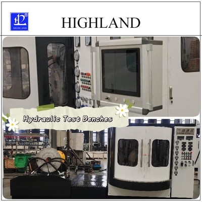 آلة الاختبار الهيدروليكية HIGHLAND مقعد الاختبار الهيدروليكي بدقة عالية في تصفية الزيت