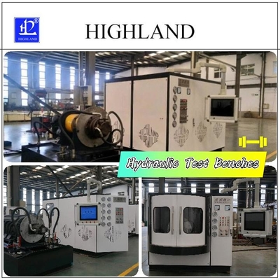 آلة الاختبار الهيدروليكية HIGHLAND مقعد الاختبار الهيدروليكي بدقة عالية في تصفية الزيت