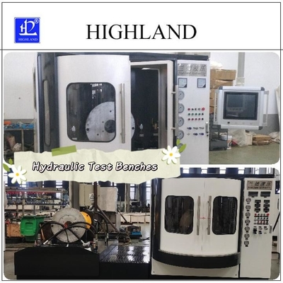 آلة الاختبار الهيدروليكية HIGHLAND مقعد الاختبار الهيدروليكي بدقة عالية في تصفية الزيت