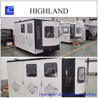 مقعد اختبار الصمام الهيدروليكي آلة اختبار الصمام الهيدروليكي المخصصة HIGHLAND العلامة التجارية