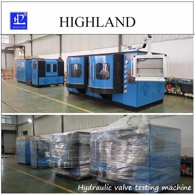 مقعد اختبار الصمام الهيدروليكي آلة اختبار الصمام الهيدروليكي المخصصة HIGHLAND العلامة التجارية