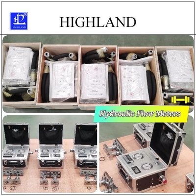 HIGHLAND عرض البيانات الهيدروليكي باختبار مع ضغط أقصى 420 بار HIGHLAND تصميم