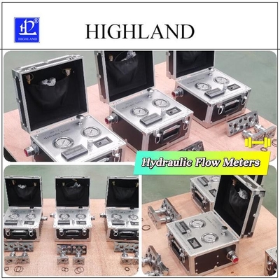 HIGHLAND عرض البيانات الهيدروليكي باختبار مع ضغط أقصى 420 بار HIGHLAND تصميم