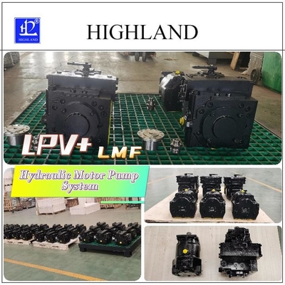 LPV90 LMF90 مضخات المكبس الهيدروليكية المحورية للأنابيب الهيدروليكية الحلقة المغلقة