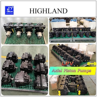 مضخات البستنات الهيدروليكية ذات الضغط الاسمي 35Mpa مع غلاف خشب مزروع