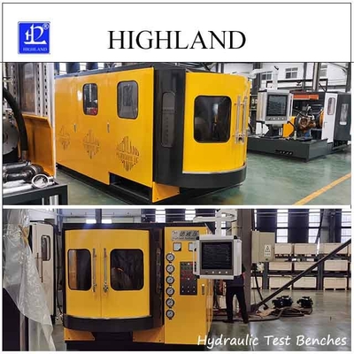 HIGHLAND مقعد الاختبار الهيدروليكي الآلي بالكامل - معدل تدفق 500 لتر / دقيقة