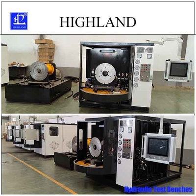 HIGHLAND مقعد الاختبار الهيدروليكي الآلي بالكامل - معدل تدفق 500 لتر / دقيقة