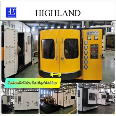 اختبار نظام الصمام الهيدروليكي HIGHLAND آلة اختبار الصمام الهيدروليكي مصنع مخصص
