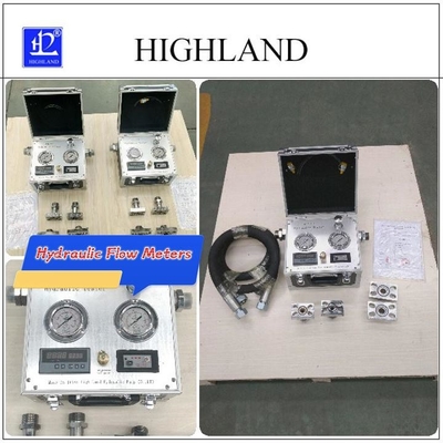 عرض البيانات عدادات التدفق الهيدروليكية ضغط أقصى 420 بار نطاق درجة حرارة النفط -20C -150C
