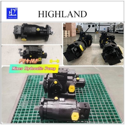 شاحنة مزيج الزيت الهيدروليكية مضخة هيدروليكية 35Mpa ضغط اسمي 3200rpm السرعة