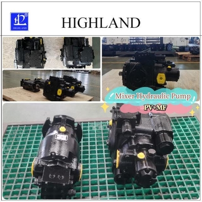 شاحنة مزيج الزيت الهيدروليكية مضخة هيدروليكية 35Mpa ضغط اسمي 3200rpm السرعة